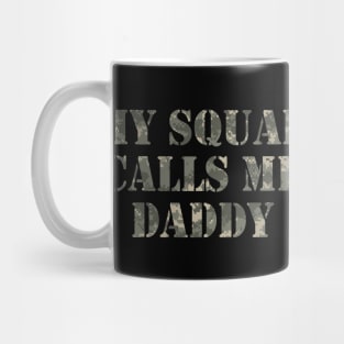 Funny Army Camouflage Military Dad Mug